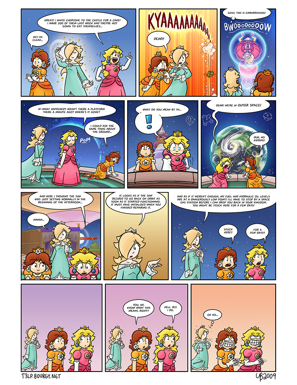 Part 1 – Page 27 – The 3 Little Princesses – A fan comic by Yves Bourgelas