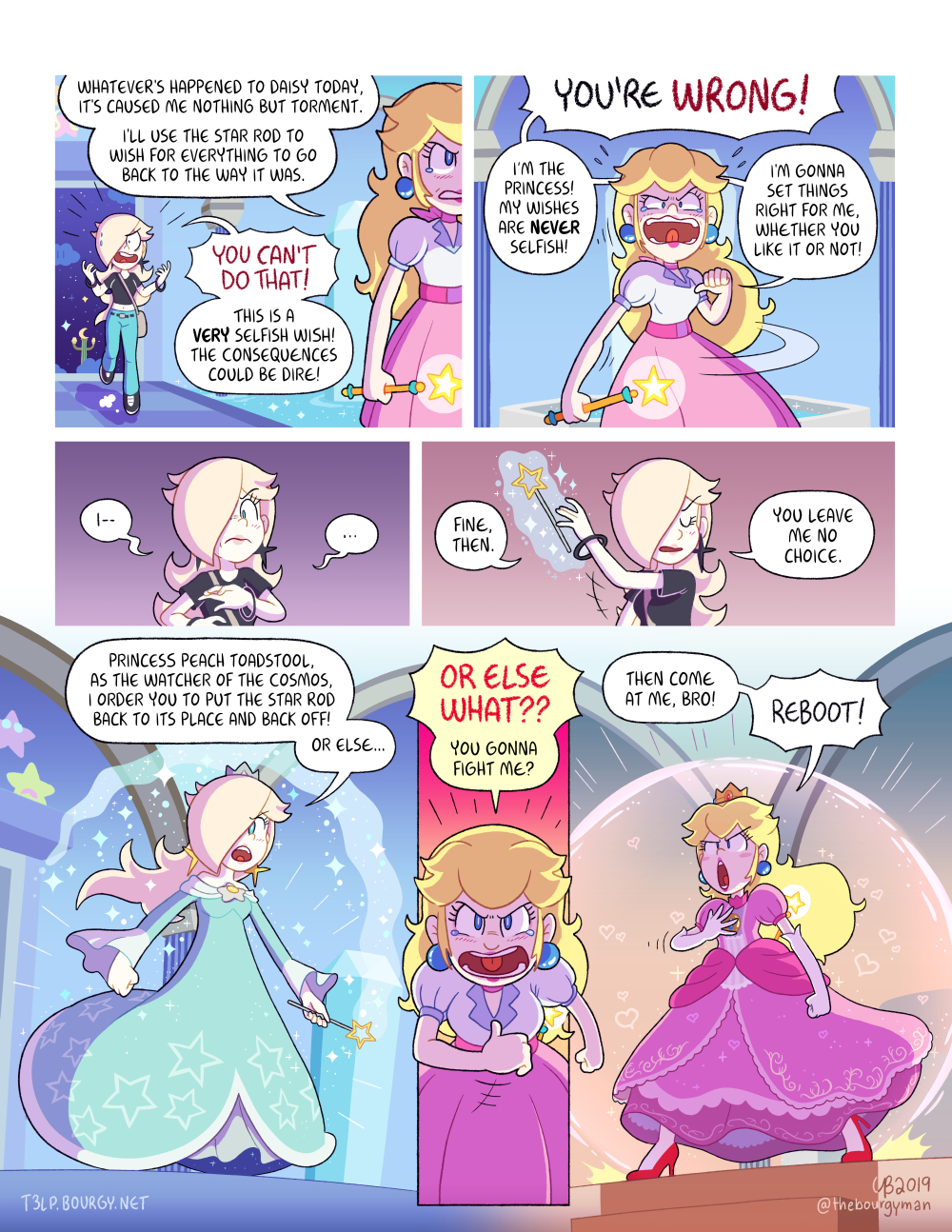 Rosalina comic